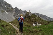 48 Sul cocuzzolo del Colle degli Agnelli il Signore dei ghiaioni